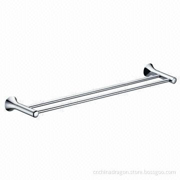 Brass Construction Towel Rack, Sized 24 x 10-inch